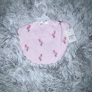 Crown & Ivy Flamingo Bib